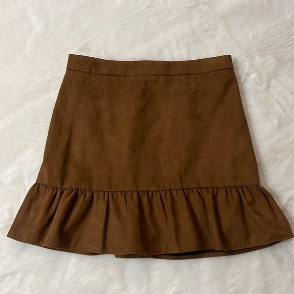 J. Crew Dresses & Skirts - J.Crew‎ faux suede skirt NWT